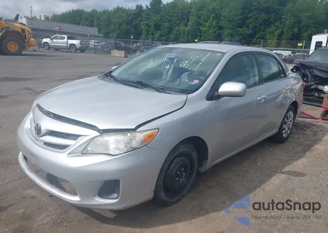 2012 Toyota Corolla Le z USA, uszkodzony, nr VIN 2T1BU4EE7CC787547